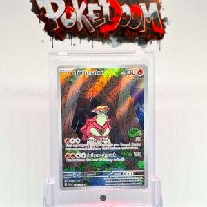 Pokemon Card - Turtonator Stellar Crown 146/142 Illustration Rare